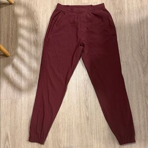 Lululemon Athletica Burgundy Joggers
